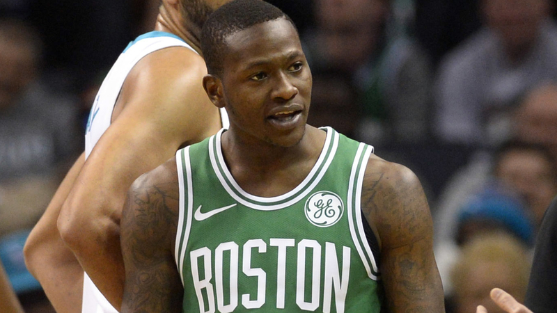 Celtics guard Terry Rozier