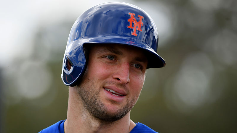 New York Mets minor leaguer Tim Tebow