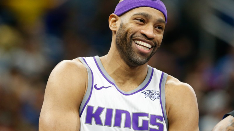 Sacramento Kings guard Vince Carter