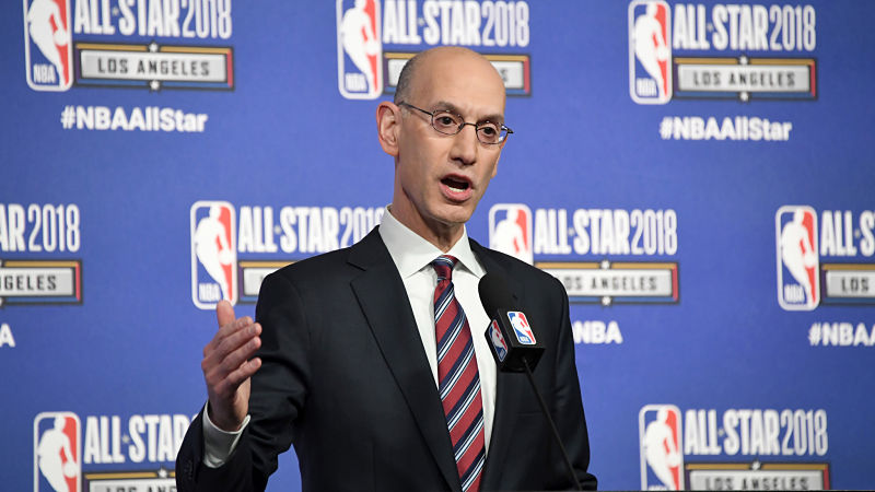 NBA commissioner Adam Silver