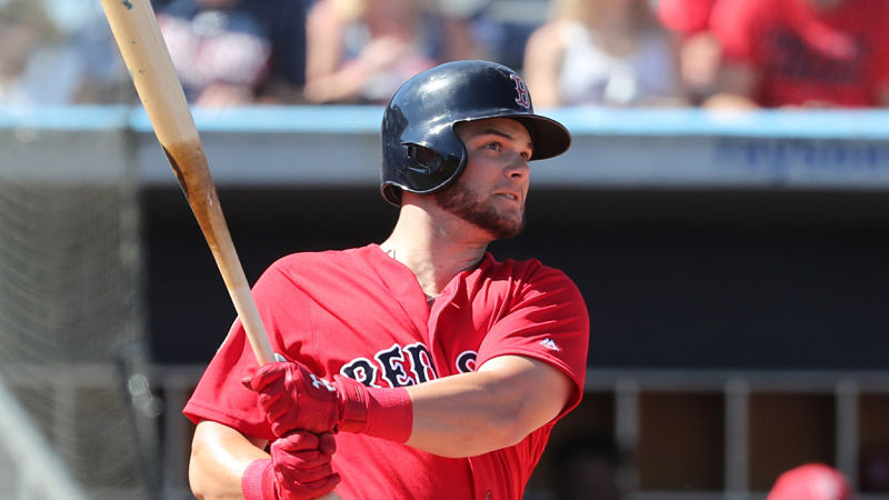Boston Red Sox outfielder Andrew Benintendi
