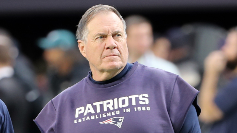 New England Patriots head coach Bill Belichick