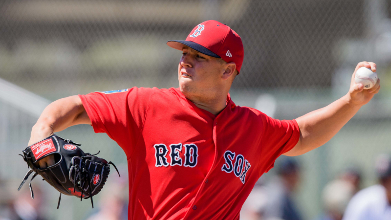 Boston Red Sox pitcher Bobby Poyner