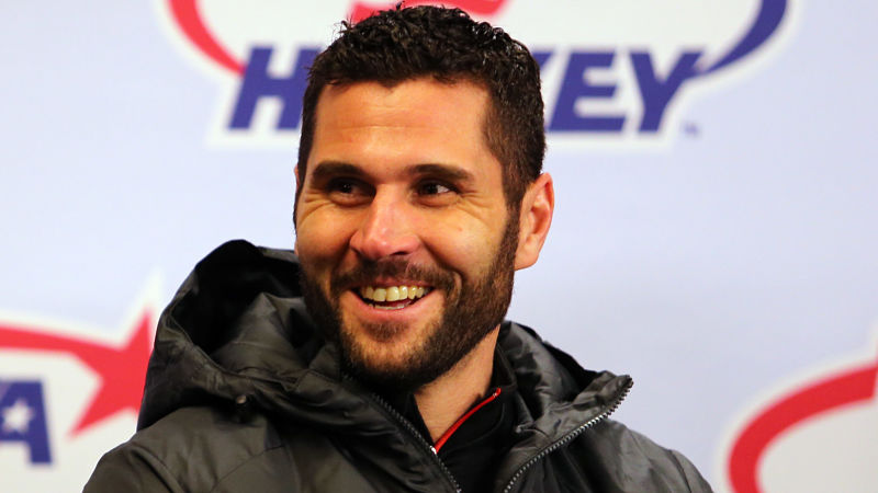 Boston Bruins winger Brian Gionta