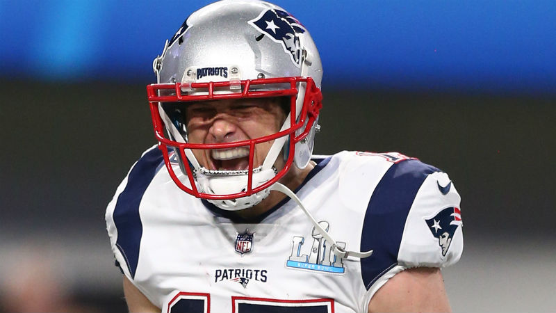 New England Patriots wide receiver Chris Hogan