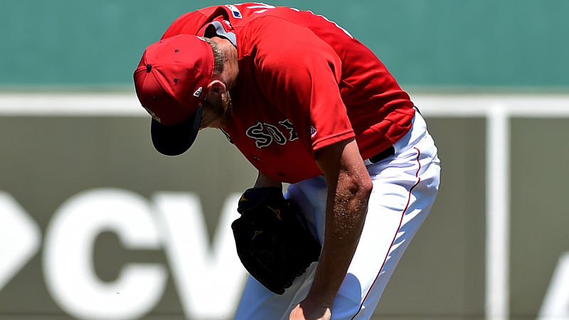 Boston Red Sox pitcher Chris Sale
