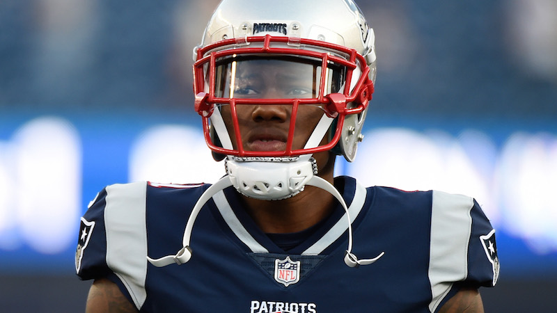 Patriots cornerback Cyrus Jones