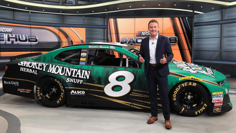 NASCAR driver Daniel Hemric
