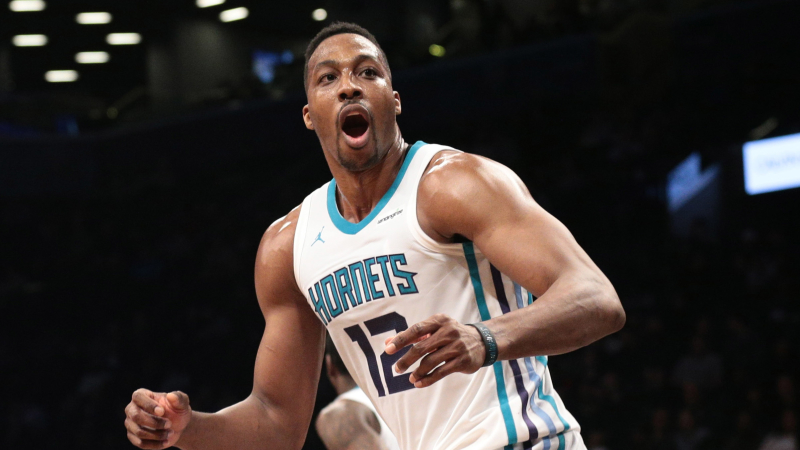 Charlotte Hornets center Dwight Howard