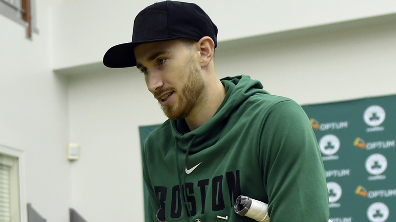 Celtics forward Gordon Hayward
