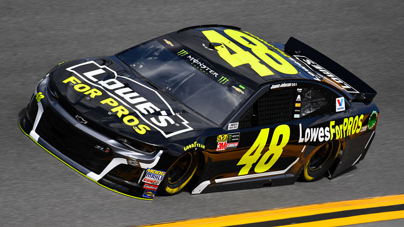 NASCAR driver Jimmie Johnson