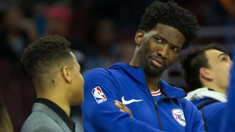 76ers center Joel Embiid