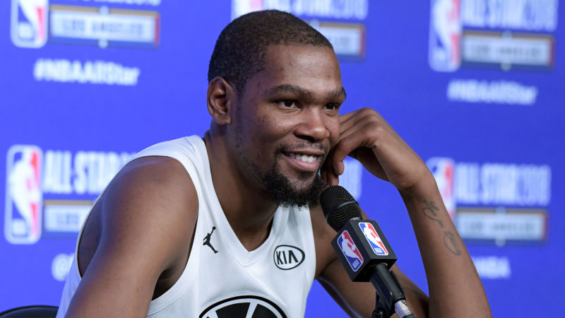 Golden State Warriors forward Kevin Durant