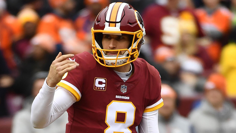 Redskins quarterback Kirk Cousins