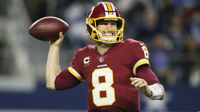 NFL quarterback Kirk Cousins
