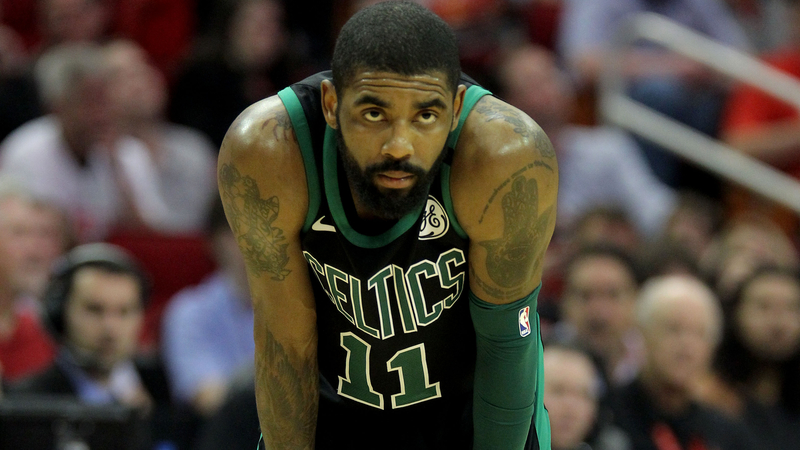 Celtics guard Kyrie Irving