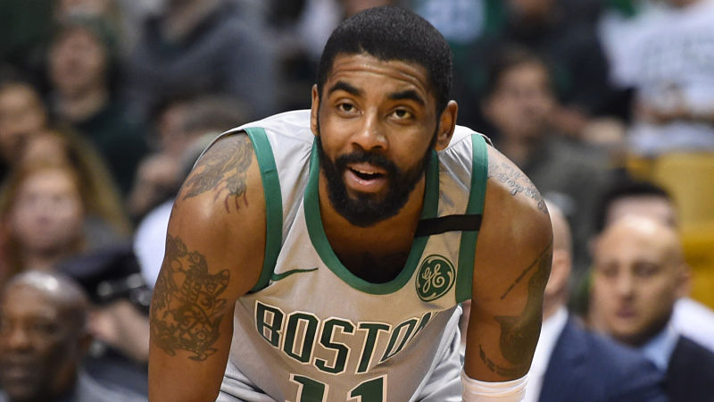 Boston Celtics guard Kyrie Irving