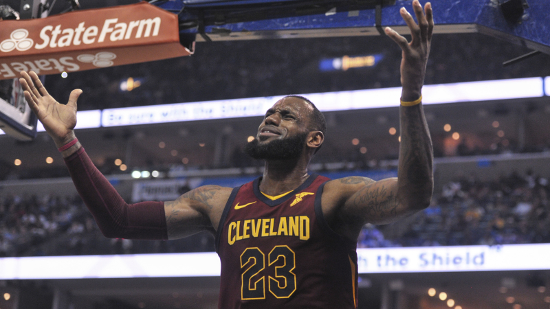 Cleveland Cavaliers forward LeBron James