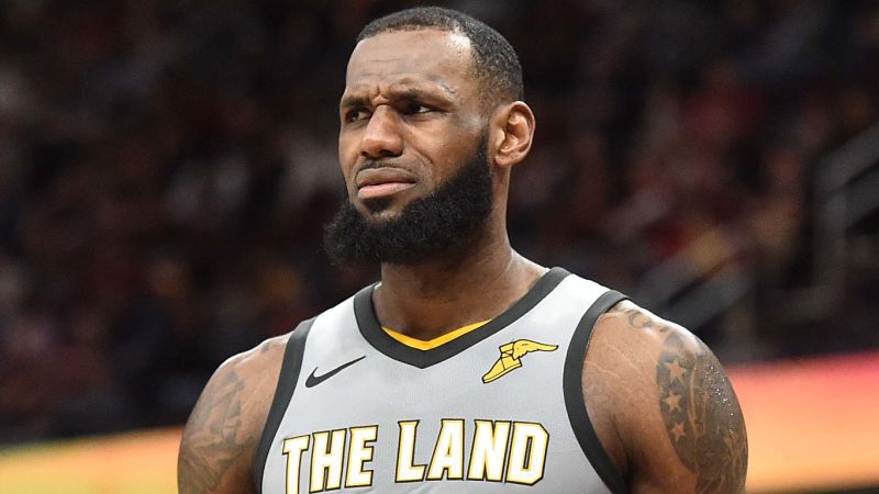 Cleveland Cavaliers forward LeBron James