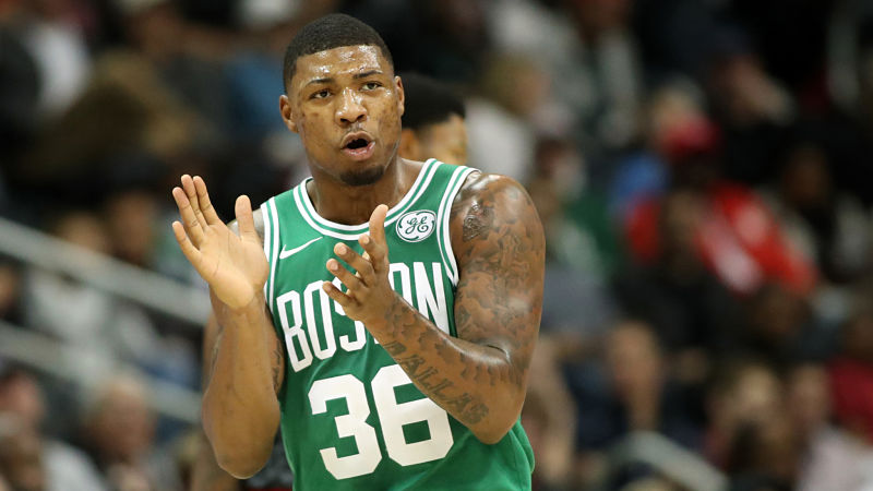 Boston Celtics guard Marcus Smart
