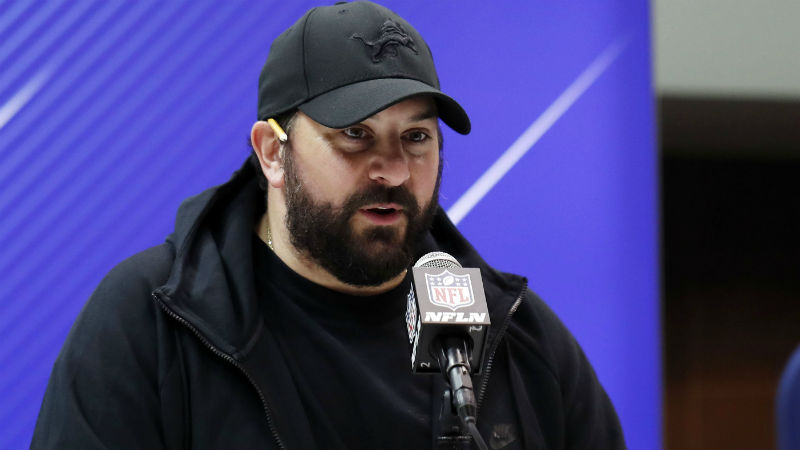 Detroit Lions coach Matt Patricia