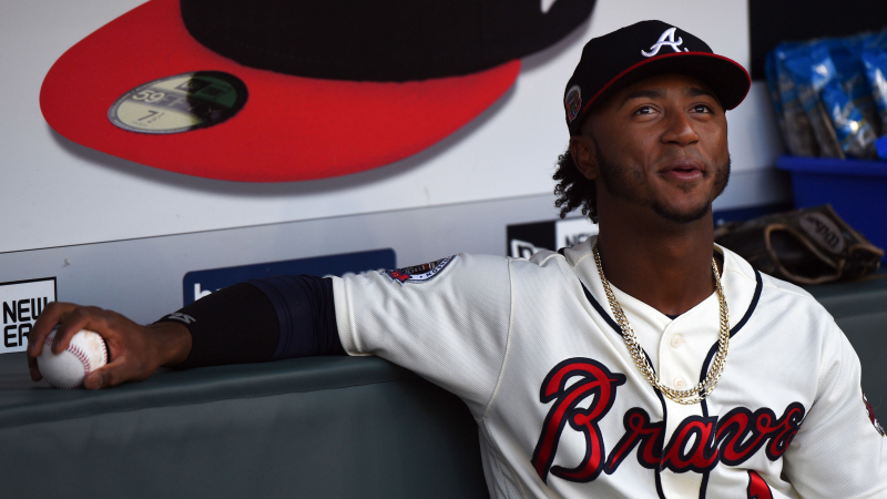 Atlanta Braves second baseman Ozzie Albies