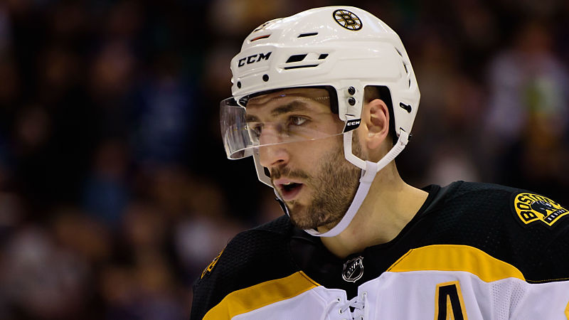 Boston Bruins center Patrice Bergeron
