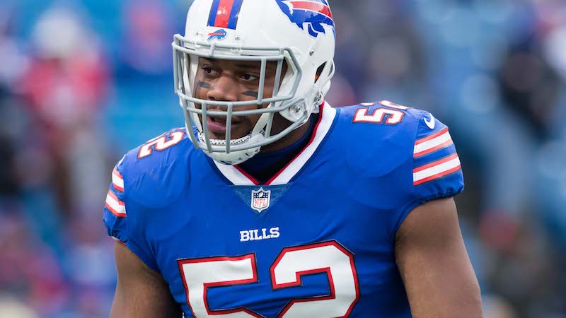Free agent linebacker Preston Brown