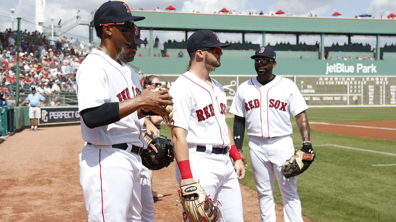 Red Sox outfield