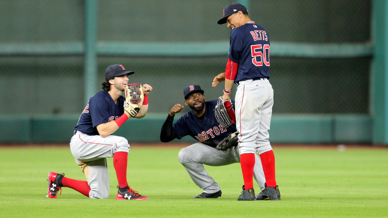 Red Sox outfield