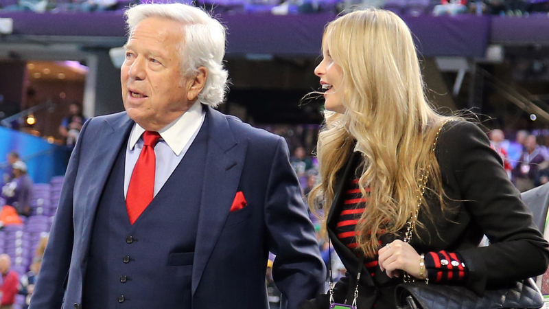 Robert Kraft and Ricki Noel Lander