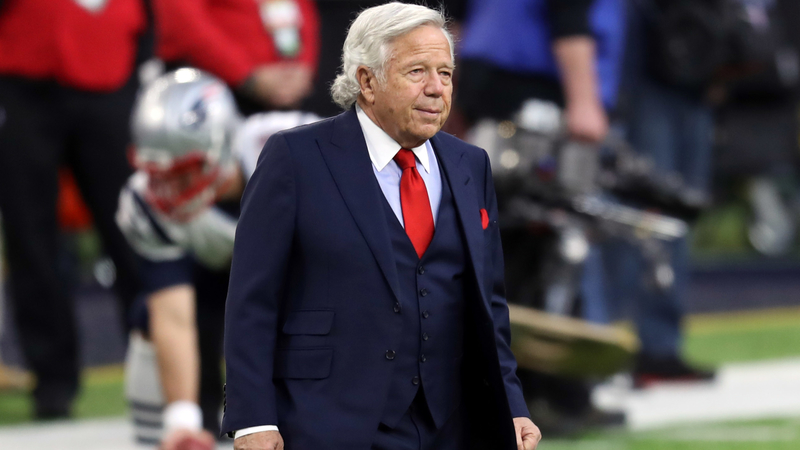 Patriots owner Robert Kraft