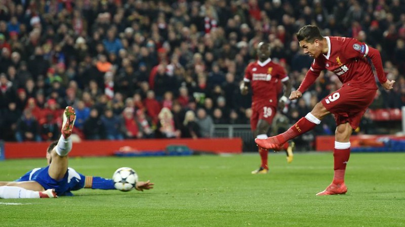 Liverpool forward Roberto Firmino