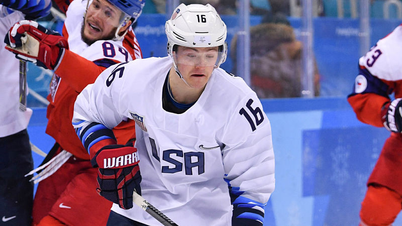 Boston Bruins winger Ryan Donato