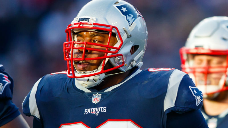 New England Patriots guard Shaq Mason