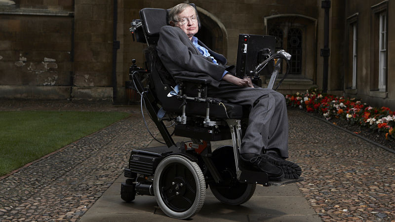 Theoretical physicist Stephen Hawking