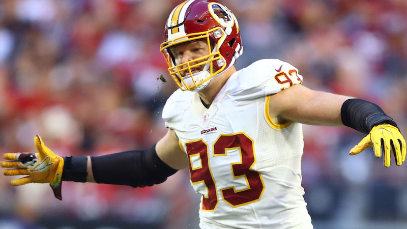 Free agent pass rusher Trent Murphy