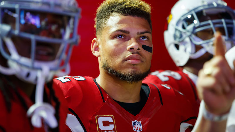 Free agent defensive back Tyrann Mathieu