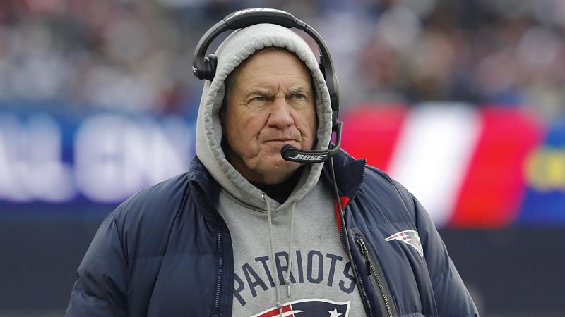 New England Patriots head coach Bill Belichick