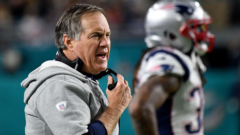 New England Patriots head coach Bill Belichick