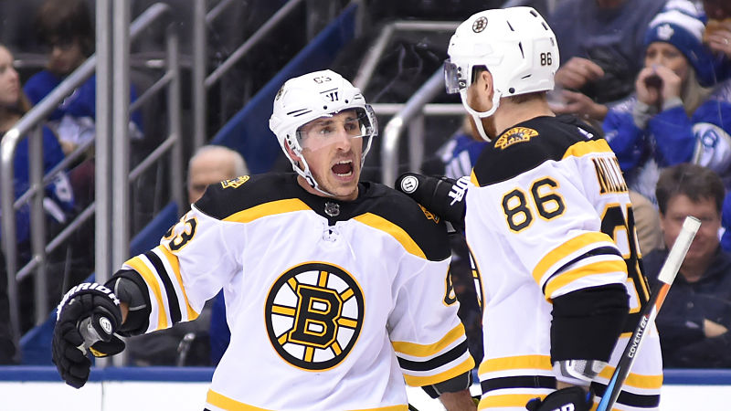 Boston Bruins forward Brad Marchand