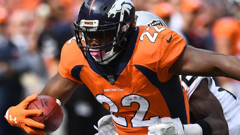 Broncos running back C.J. Anderson