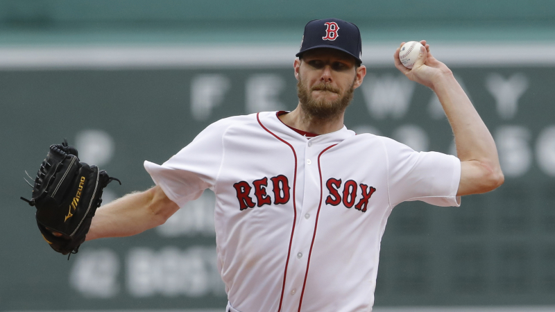 Boston Red Sox pitcher Chris Sale