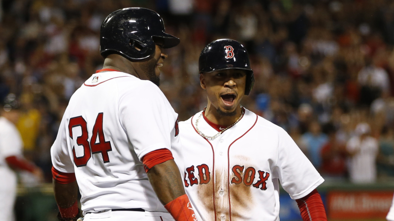 David Ortiz, Mookie Betts