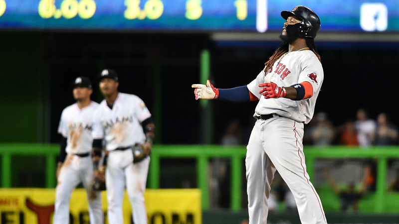 Boston Red Sox first baseman Hanley Ramirez