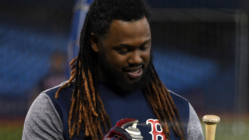 Red Sox first baseman Hanley Ramirez