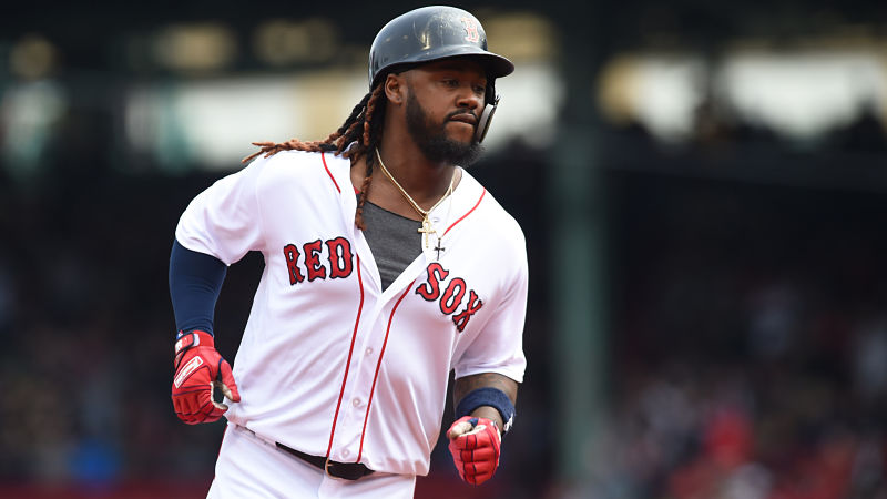 Boston Red Sox first baseman Hanley Ramirez