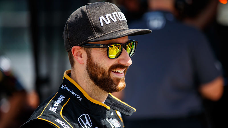 IndyCar driver James Hinchcliffe