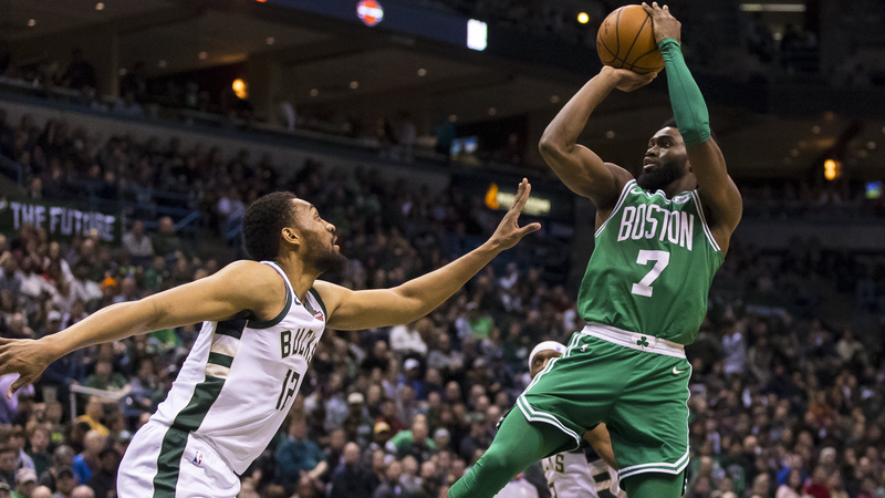 Celtics forward Jaylen Brown