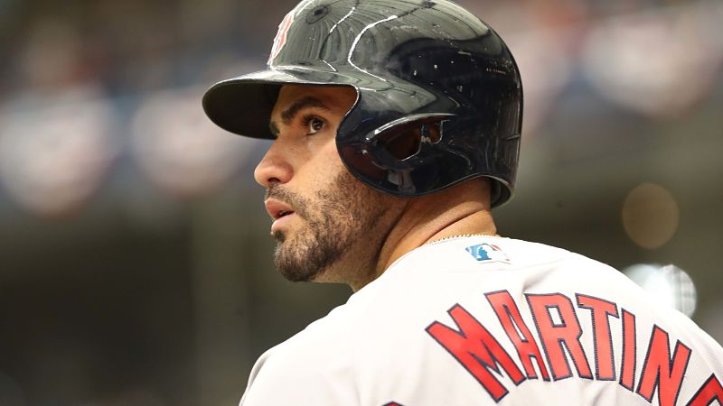 Boston Red Sox outfielder J.D. Martinez
